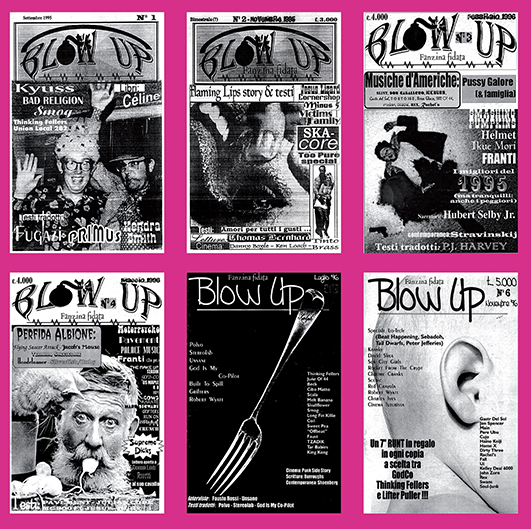 Blow Up Fanzine 1-6